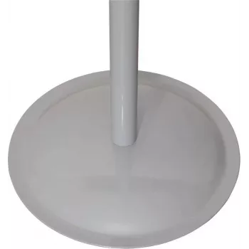 MAULsaphir Lite Garderobenständer Grau 8 Haken 1700 mm Stahl Betonfuß 9401582