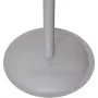 MAULsaphir Lite Garderobenständer Grau 8 Haken 1700 mm Stahl Betonfuß 9401582