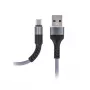 MAXLIFE Type-C Kabel Schnellladen 2A Grau 1m USB-A auf USB-C Datensynchronisation