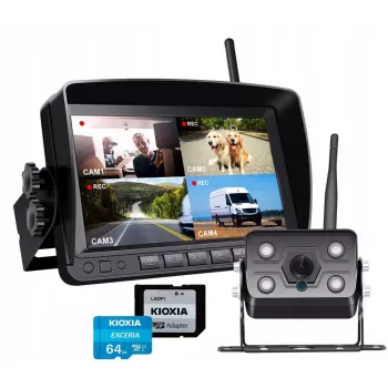MBG line Rückfahrkamera-Set 7 inch Monitor SNR-X77+607T1