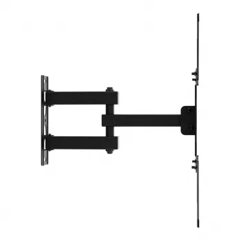 MCN Maclean MC-190 Vollbewegliche TV-Wandhalterung für 32-55 Zoll Bildschirme, VESA bis 400x400, 25 kg, Schwarz