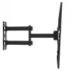 MCN Maclean MC-191 Full Motion TV-Wandhalterung für 32-55 inch Bildschirme, VESA 400x400, 30 kg, Schwarz