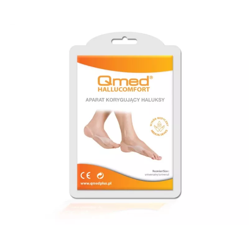 MDH Hallucomfort Hallux Valgus Korrekturgerät – Verstellbare Nachtschiene zur Ballenzehen-Entlastung, Universale Passform