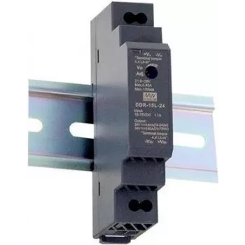 MEAN WELL DDR-15G-15 DIN-Hutschienen-Netzteil 15W 15V 1A Ultra-Weitbereichseingang
