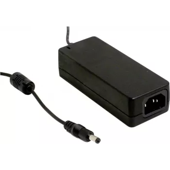 MEAN WELL GSM40A12-P1J 40W 12V 3,34A medizinisches Desktop-Netzteil mit 2,1x5,5mm DC-Stecker