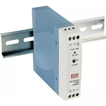 MEAN WELL MDR-20-5 DIN-Hutschienen-Netzteil 15W 5V 3A