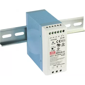 MEAN WELL MDR-40-12 DIN-Hutschienen-Netzteil 12V DC 3,33A 40W