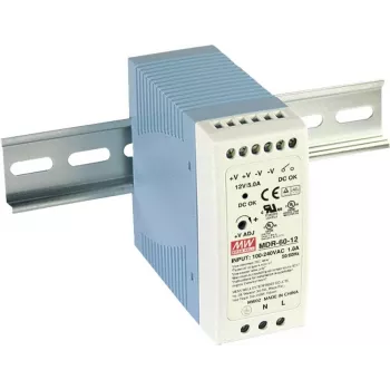 MEAN WELL MDR-60-5 DIN-Schienen-Netzteil 5V 10A 50W