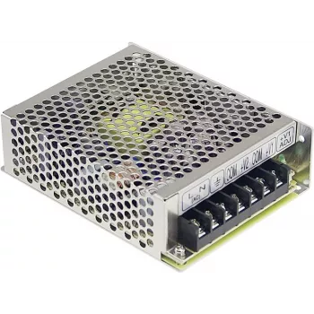 MEAN WELL RD-50A 54W Dual-Ausgang AC/DC Netzteil 5V/6A + 12V/2A, 88-264VAC Eingang, Chassis-Montage, Überlast-/Überspannungs-/Kurzschlussschutz