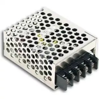 MEAN WELL RS-15-48 15W 48V DC geschlossenes Netzteil mit Überlast-, Überspannungs- und Kurzschlussschutz, Metallgehäuse, 85-264V AC Eingang