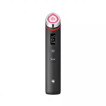MEDICUBE Age-R Booster Pro Multifunktionales Gesichtsgerät mit Elektroporation, Mikrostrom, EMS, Air Shot & LED-Therapie – Schwarz