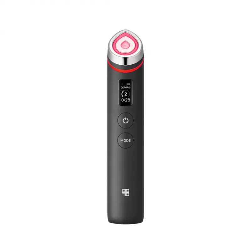 MEDICUBE Age-R Booster Pro Multifunktionales Gesichtsgerät mit Elektroporation, Mikrostrom, EMS, Air Shot & LED-Therapie – Schwarz