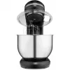 MEDION LIFE MD18420g Digitale Küchenmaschine 500W Motor, 1000W Heizung, 2,2L Schüssel, 10 Stufen + Turbo, LCD-Display, Edelstahl, Schwarz
