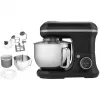 MEDION LIFE MD18420g Digitale Küchenmaschine 500W Motor, 1000W Heizung, 2,2L Schüssel, 10 Stufen + Turbo, LCD-Display, Edelstahl, Schwarz