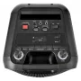 MEDION PE-1 Pure Party Speaker Schwarz - Bluetooth 5.0, 40W RMS, 2x 6,5 inch Lautsprecher, Karaoke, TWS, LED-Lichter, Powerbank