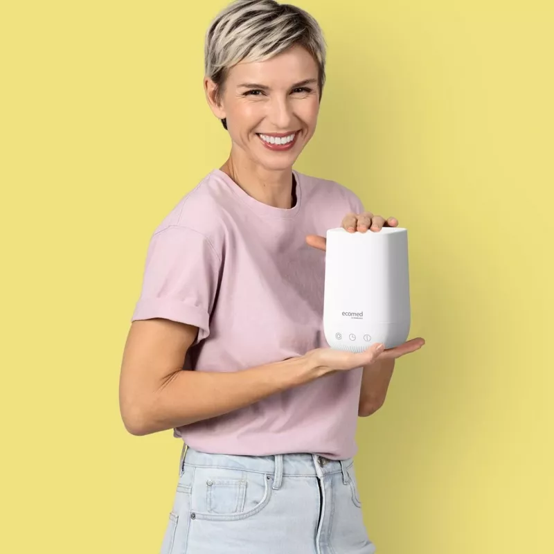 Medisana AD-50E Ultraschall-Aromadiffusor, 100 ml Tank, Weiß