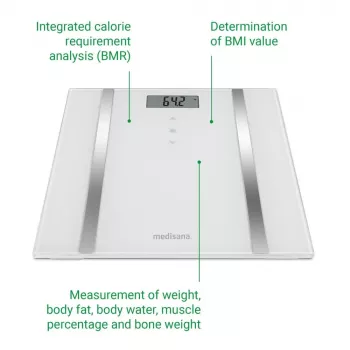 Medisana BS 483 Körperanalysewaage mit Bluetooth