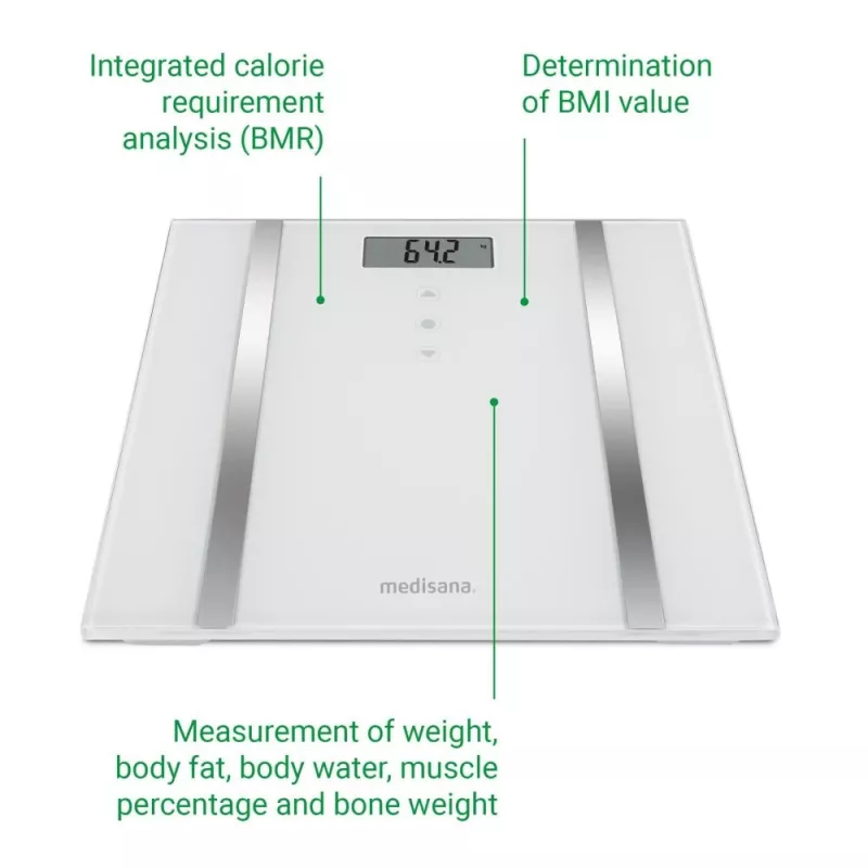 Medisana BS 483 Körperanalysewaage mit Bluetooth