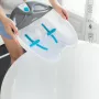MEDISANA FS 350 Fußbad mit Blasen- und Vibrationsmassage, Heizung, Rollen, Pediküre-Aufsätzen