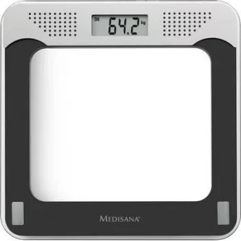 Medisana PS 425 Digitale Personenwaage 180 kg Schwarz Grau Glas 40448