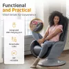MEDISANA RS 670 Lounge Chair Shiatsu Massagesessel mit Wärme und Vibration, Schwarz/Anthrazit