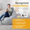 Medisana RS100 Bubble Sofa mit Massage, Grau