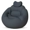 Medisana RS150 Bubble Sofa mit Massage Dunkelgrau
