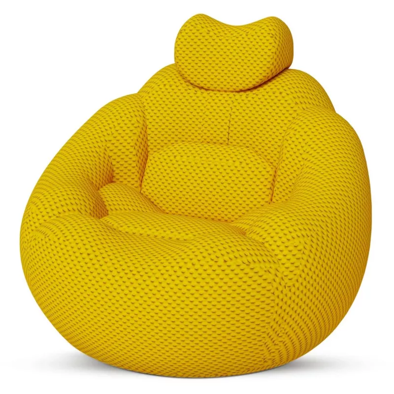 Medisana RS200 Bubble Sofa mit Massage Gelb