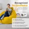 Medisana RS200 Bubble Sofa mit Massage Gelb
