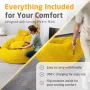 Medisana RS200 Bubble Sofa mit Massage Gelb