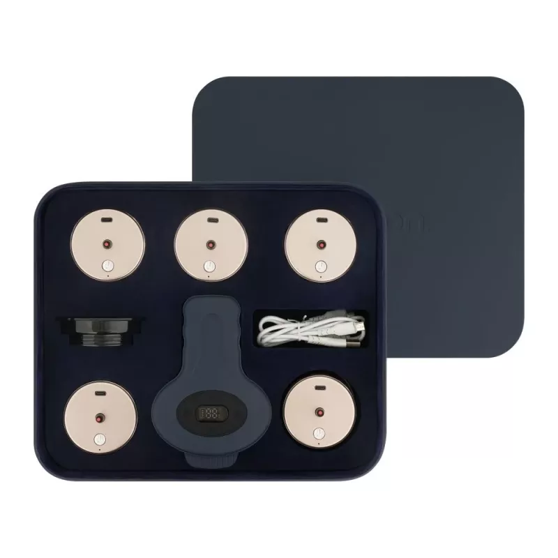 MEDIVON Celestine Electric Cupping Massager mit Heiz- und Rotlichttherapie