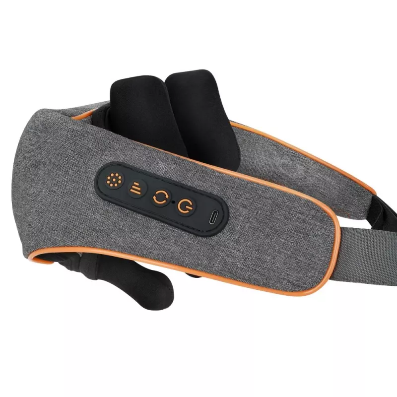 Medivon Collar Simple 2 Shiatsu Nacken- und Schultermassagegerät mit Wärme, Schwarz