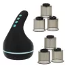 MEDIVON Eclipse Cupping Massager mit Cups - Dynamische Vakuumtherapie, Rotlicht & Wärme, 12 Stufen, kabellos