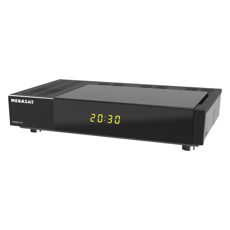 Megasat HD 601 V5 DVB-S2 Satellitenreceiver, 1080p Full HD, HDMI, SCART, USB, Unicable
