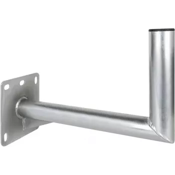 Megasat WB 40 Wandhalterung für Satellitenschüsseln, Aluminium/Stahl, 40 cm Arm, Silber 110149