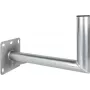 Megasat WB 40 Wandhalterung für Satellitenschüsseln, Aluminium/Stahl, 40 cm Arm, Silber 110149