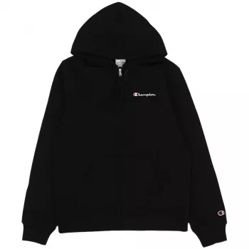 Herren Champion Full-Zip Hoodie Schwarz XL
