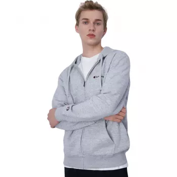 Herren Champion Full Zip Hoodie Grau 220260 EM021 L