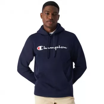 Herren Champion Legacy Hoodie Navy Blau Größe S