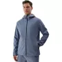 Herren-Softshelljacke 4F M283 Denim - wasserdicht und winddicht mit Kapuze, Größe L