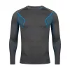 Herren-Thermoaktiv-Sweatshirt Alpinus Active Base Layer Grau GT43860 2XL