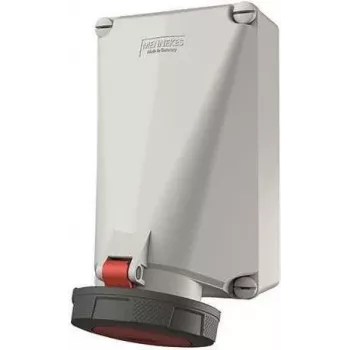 MENNEKES 143 CEE-Wandsteckdose 125A 5-polig 400V 6h IP67 Rot