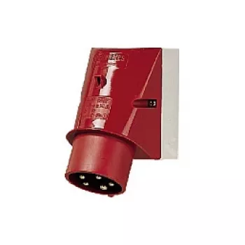 MENNEKES 354 Wandgerätestecker 16A 2P+E 230V 6h IP44 Blau