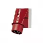 MENNEKES 354 Wandgerätestecker 16A 2P+E 230V 6h IP44 Blau