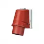 MENNEKES 801 CEE-Wandstecker 16A 5-polig 6h 400V IP44