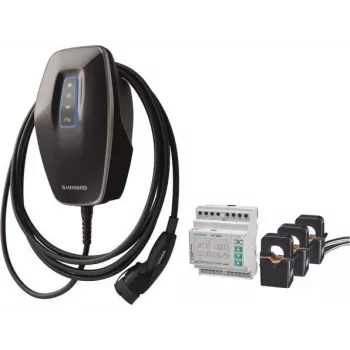 Mennekes AMTRON 4You 310 11 C2 PV-Bundle 11 kW Typ 2 Ladestation mit 7,5 m Kabel, Schwarz 1313201265BK