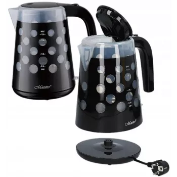MEO Wasserkocher 1,7 l 2200 W MR-045-BLACK MAESTRO
