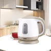MEO Elektrischer Wasserkocher 1L 1100W MR-012-BEIGE MAESTRO