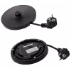 MEO Glas Wasserkocher 2200W 1,7L Schwarz MR-061-BLACK MAESTRO