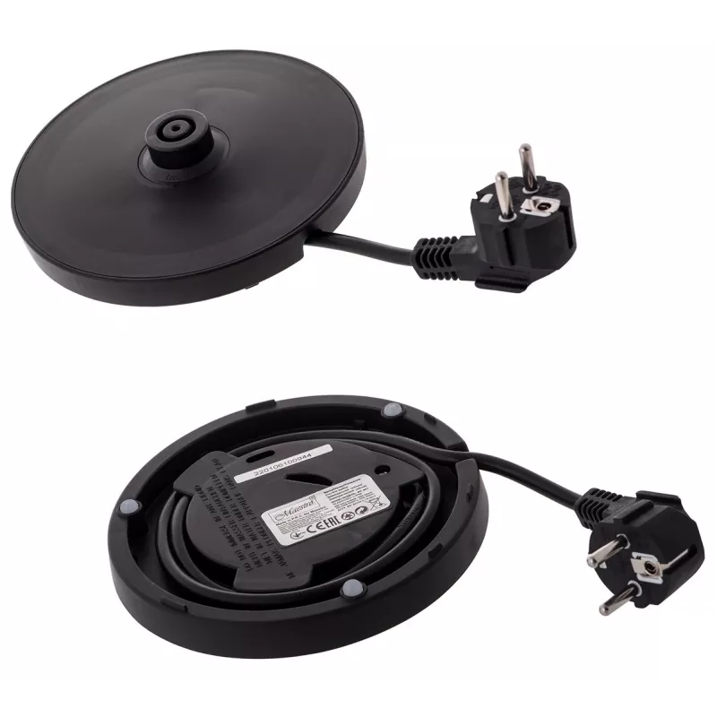 MEO Glas Wasserkocher 2200W 1,7L Schwarz MR-061-BLACK MAESTRO